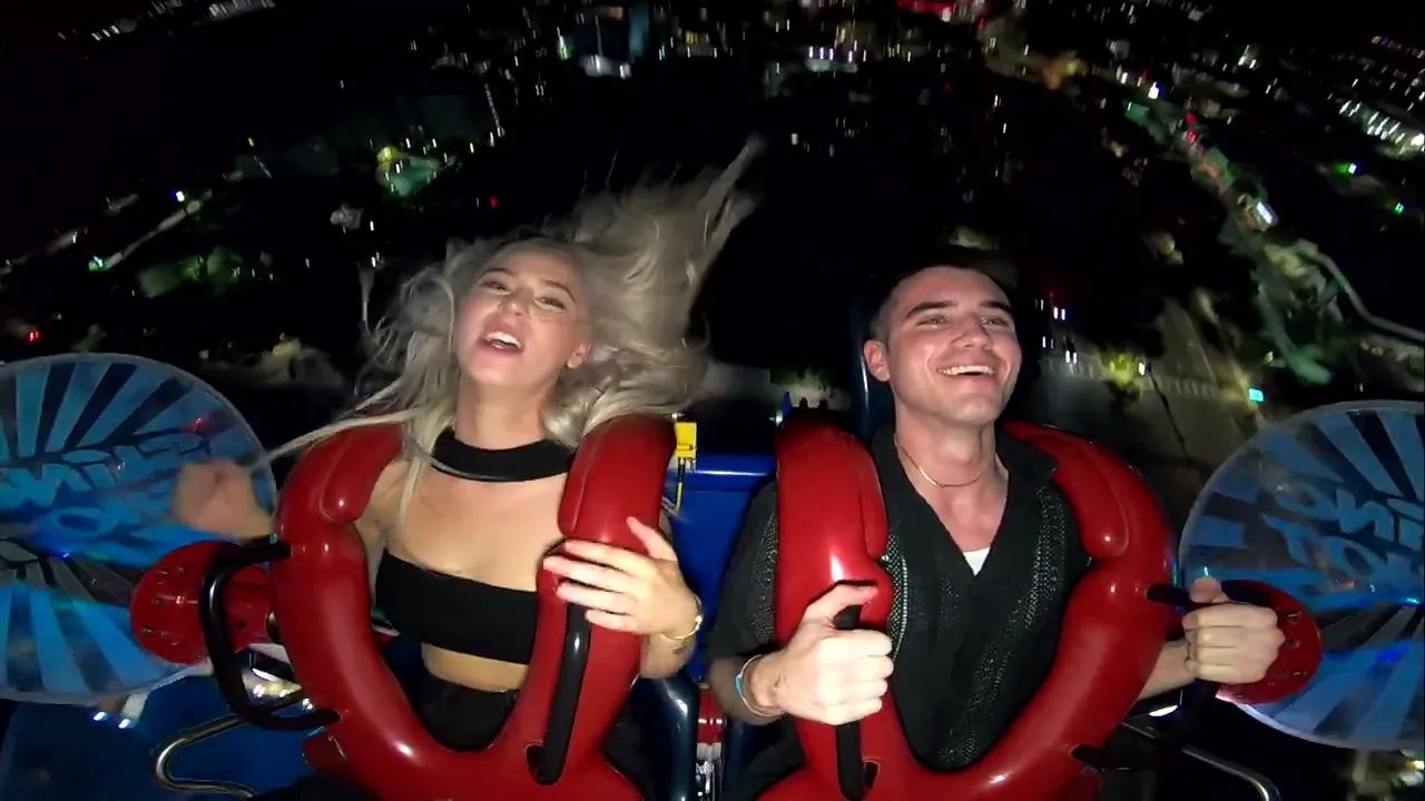 brittany edmondson add tits fall out on slingshot ride photo