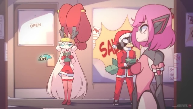 claude clements add diives christmas image