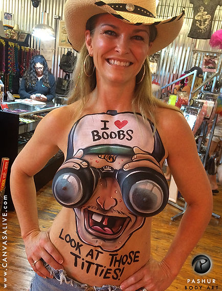 david caviness add big tits body paint photo