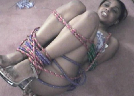 ahmad qammaz add ebony hogtied photo