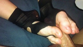 arthur van zyl add nylon socks footjob photo