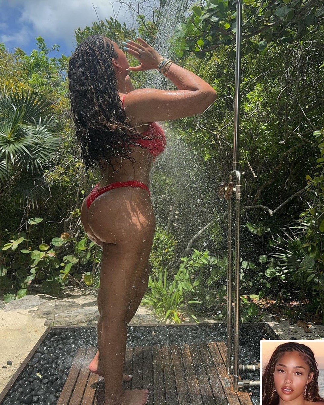 claudine tanner add babes in the shower photo