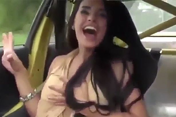 brenna mcconnell add tits fall out on ride photo