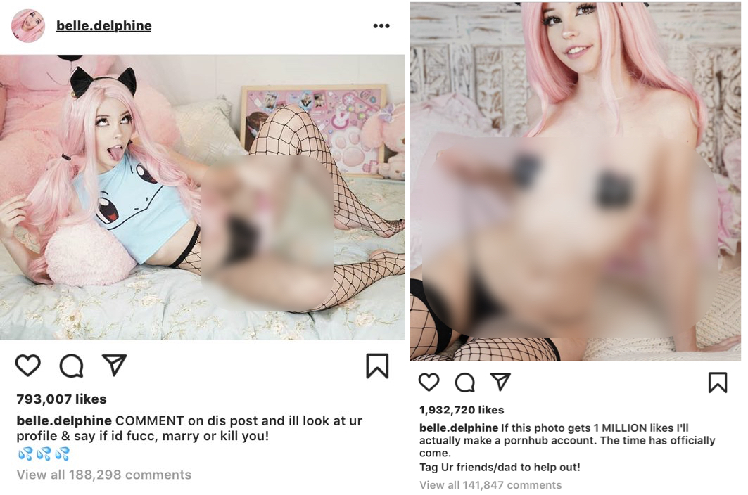 conor clayton add belle delphine nude image