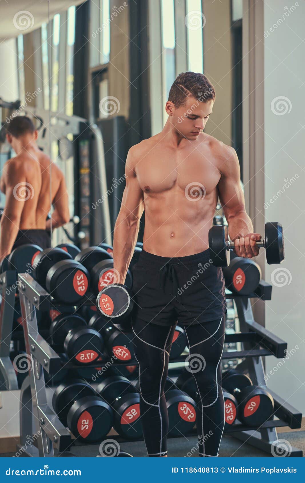 dom add naked guy exercise image