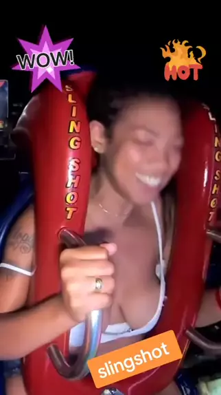 bambang suyanto add tits fall out on slingshot ride photo