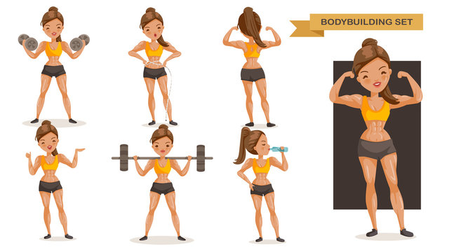 brittany patane add animated muscle women image