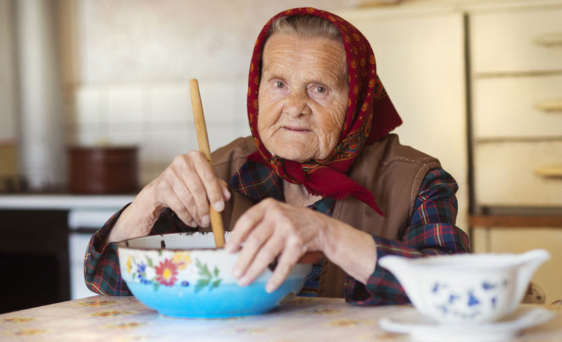 dave wierzbicki add grandma eating come photo