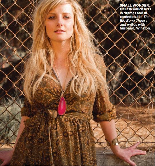 adam holbert add melissa rauch breast photo