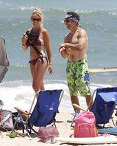 ben collins add christine taylor bikini photo