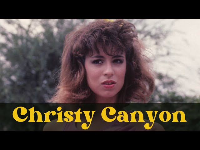 brett blain add christy canyon 80s image