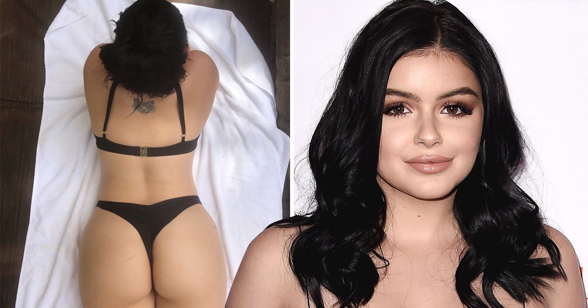 annette boshoff add ariel winter thong photo