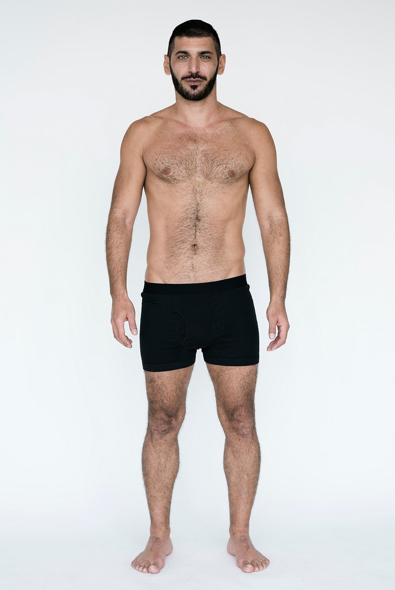 cady clark add hairy men underwear image