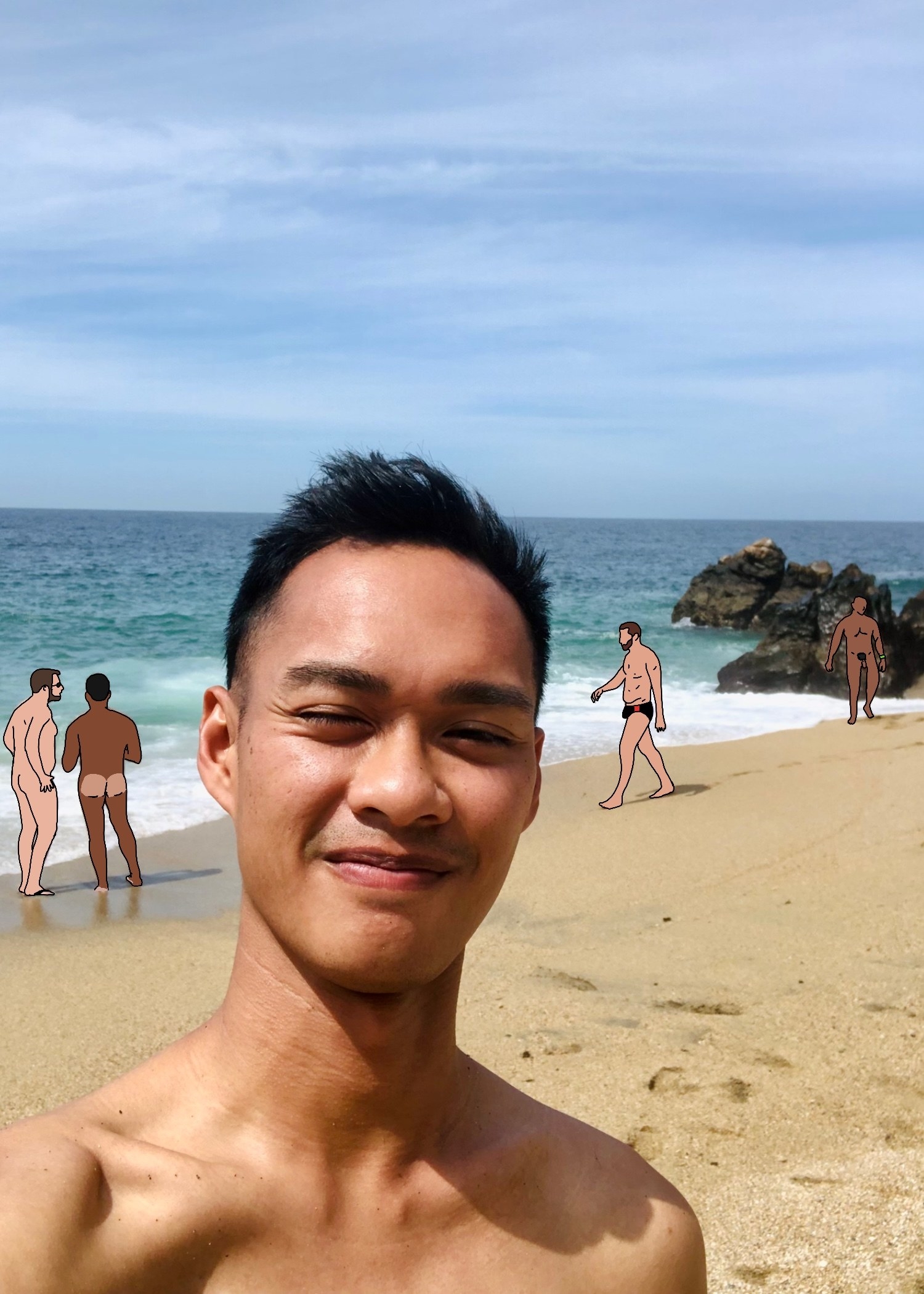 david baglien add hot nude beach guys photo