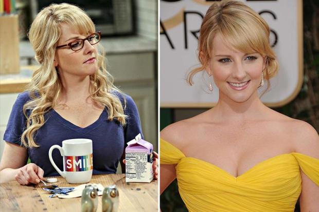 christine chastain add melissa rauch breast photo