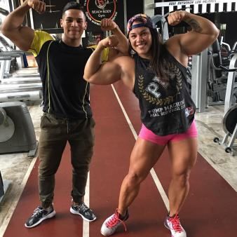 anne korte add muscular woman bbc image