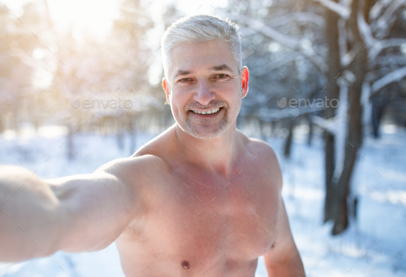 arthur balin add naked men in snow photo