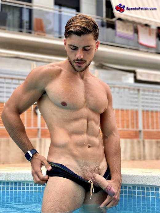 amira haddad add speedo erection photo